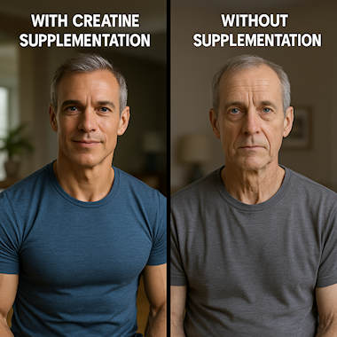 Creatine molecule illustration